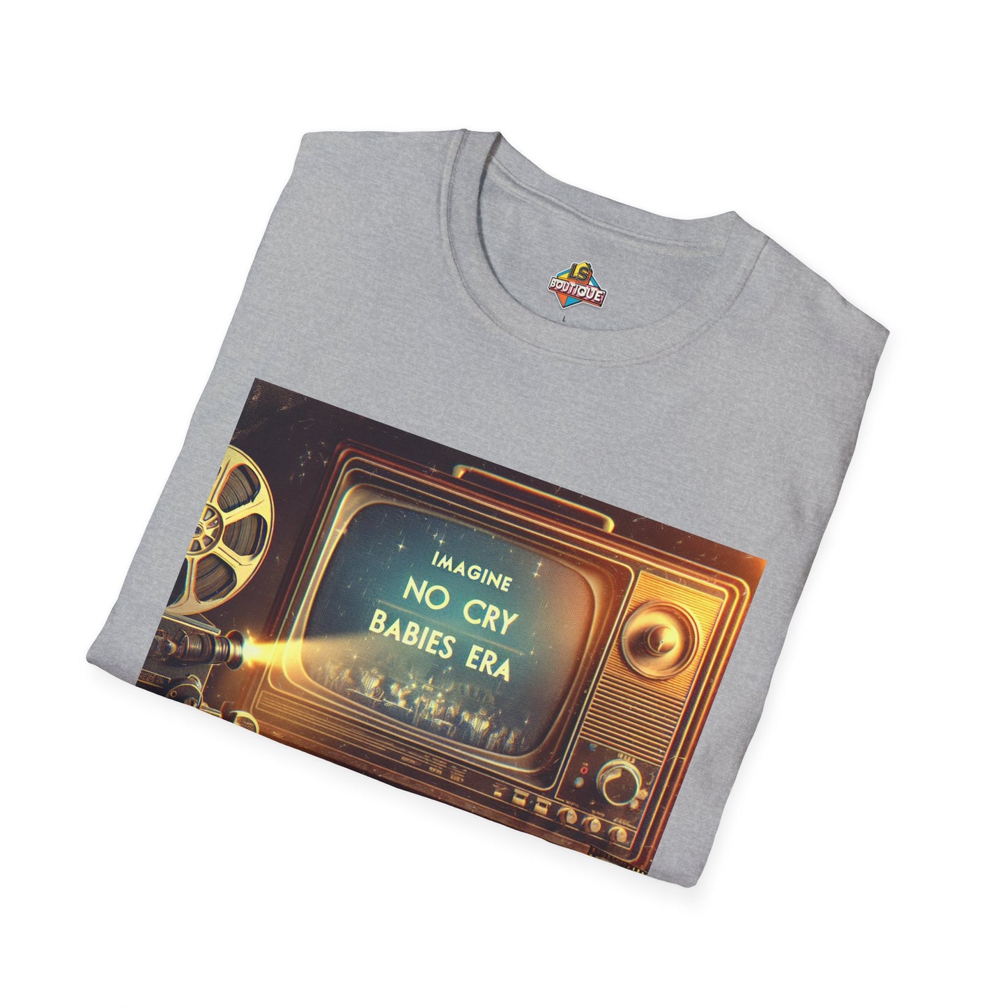 Vintage TV No Cry Babies Era Unisex T-Shirt