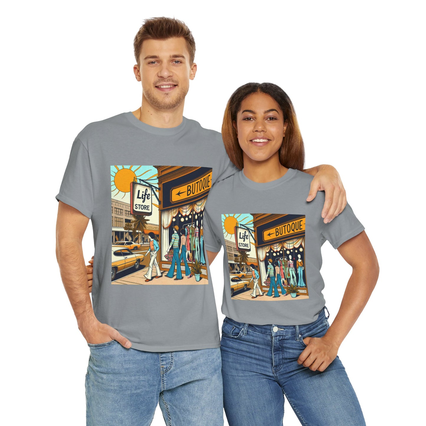 Retro Life Store , Vintage Unisex Cotton Tee