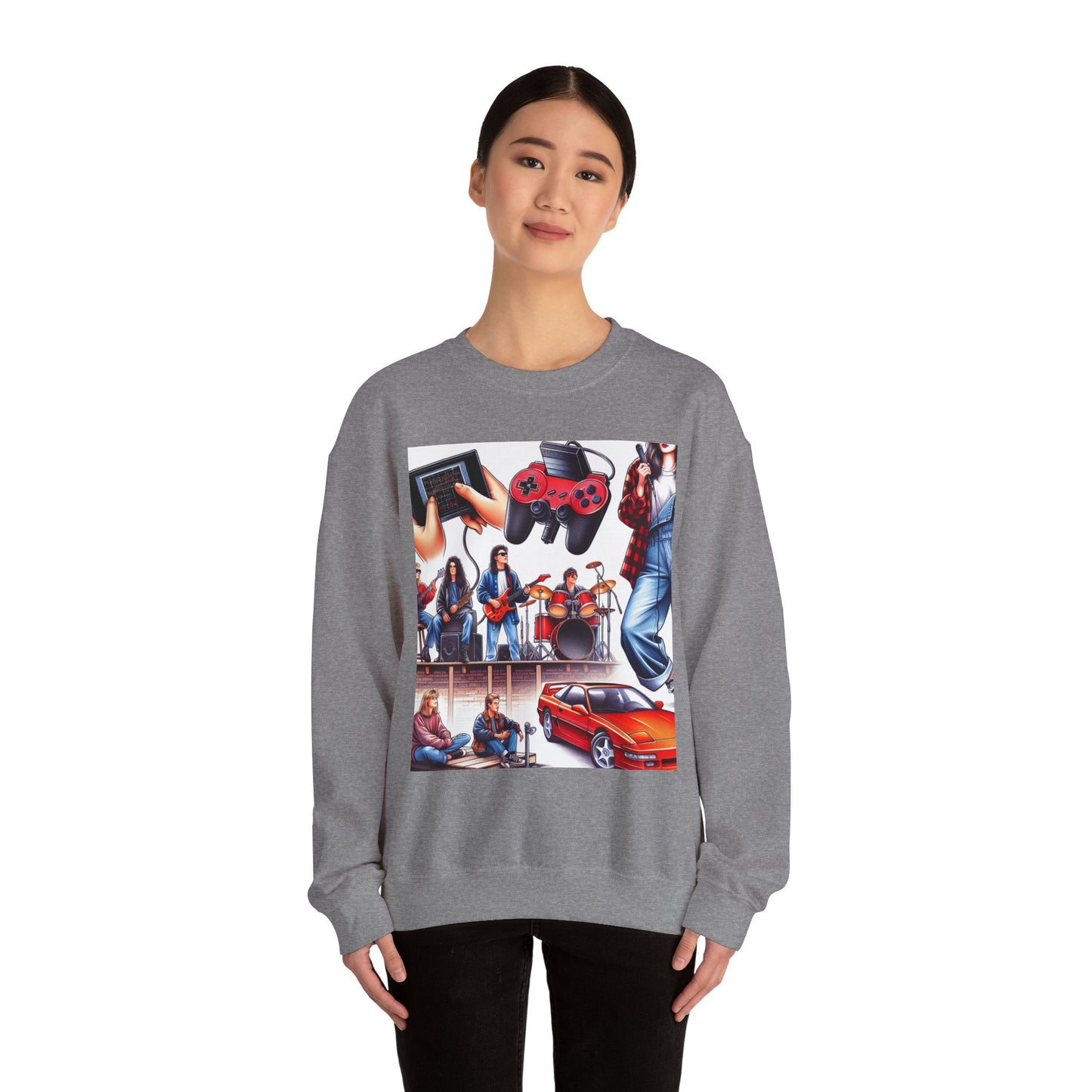 Retro Vibes Crewneck Sweatshirt