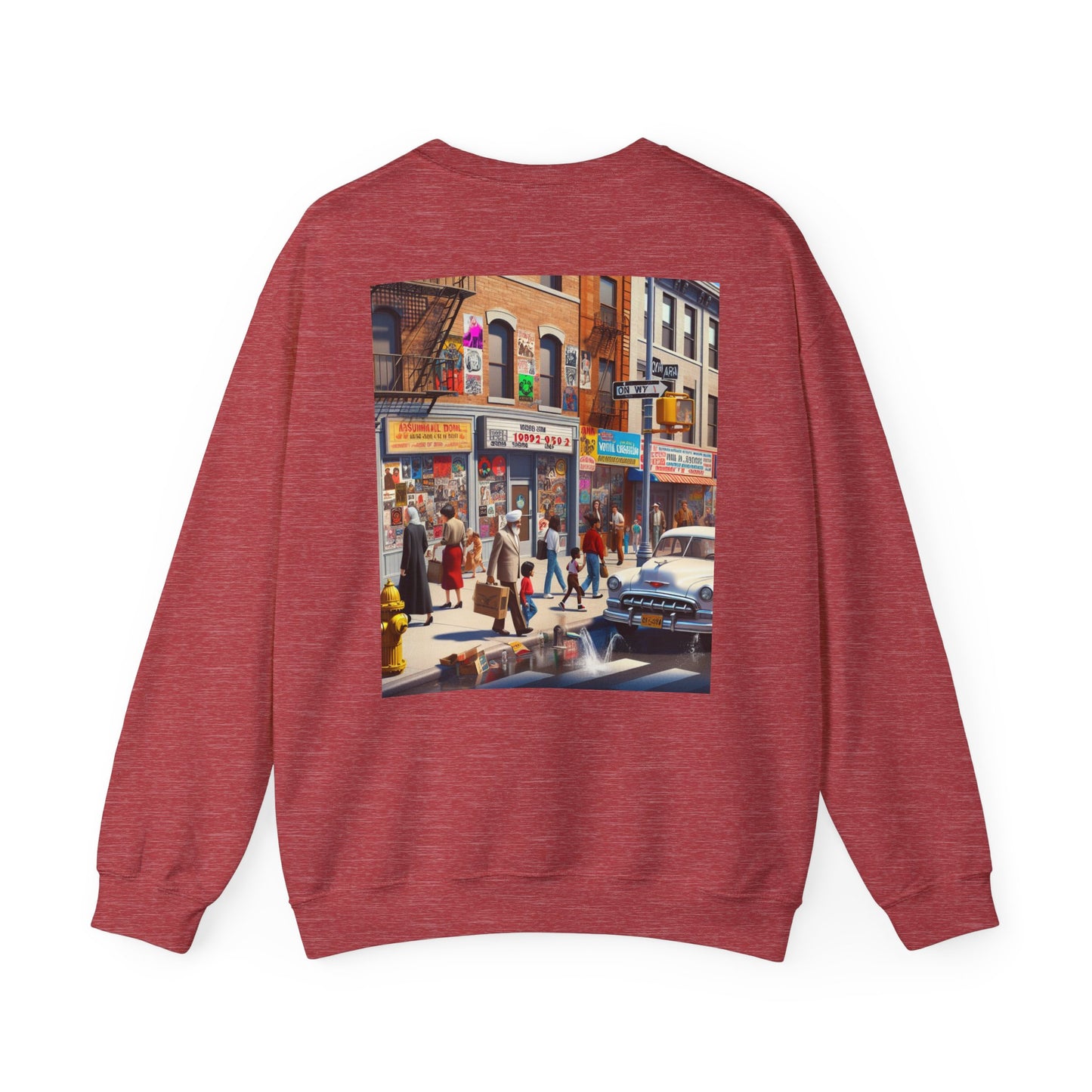 Retro Vibes Crewneck Sweatshirt