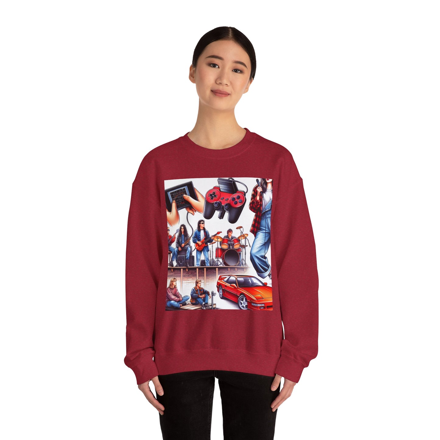 Retro Vibes Crewneck Sweatshirt