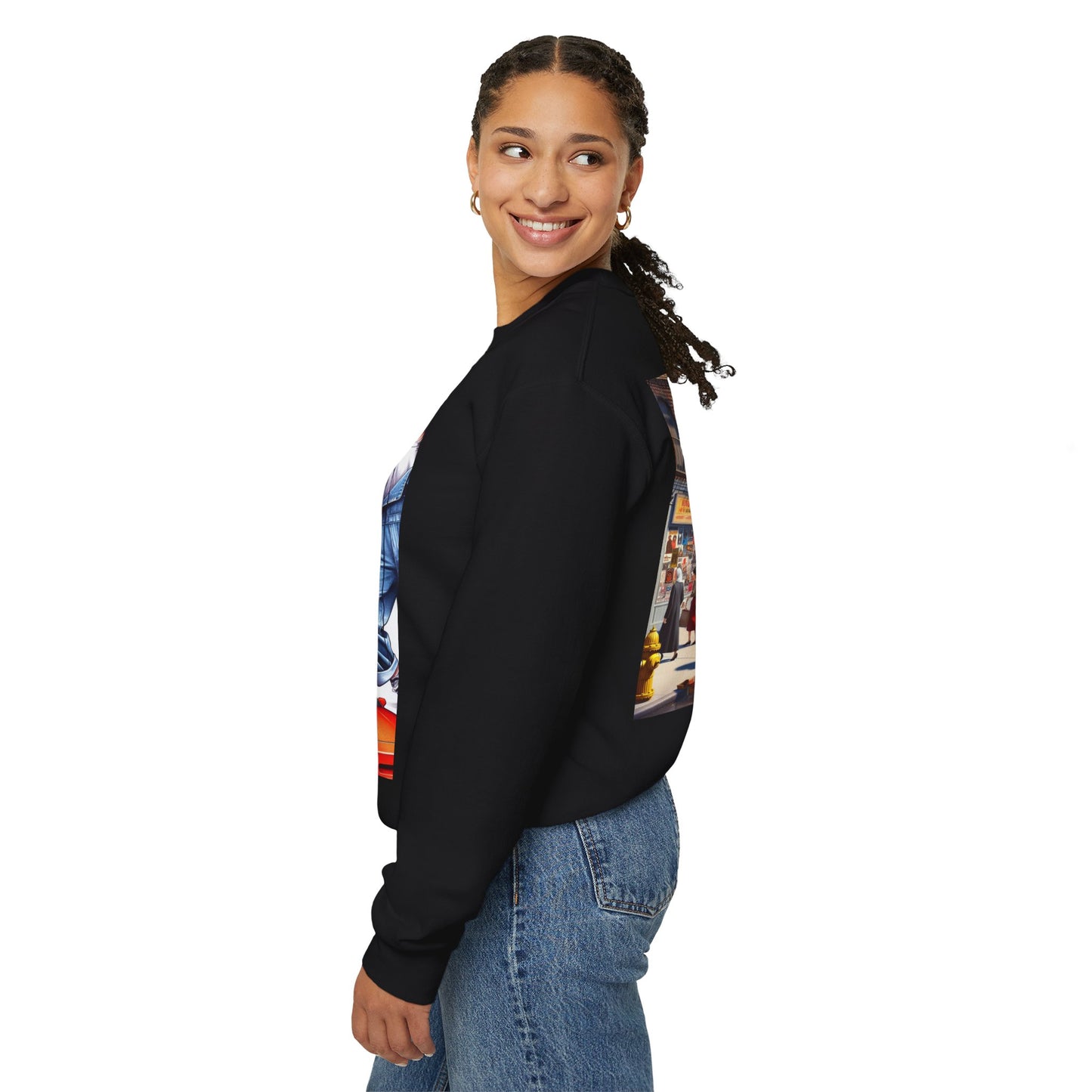 Retro Vibes Crewneck Sweatshirt
