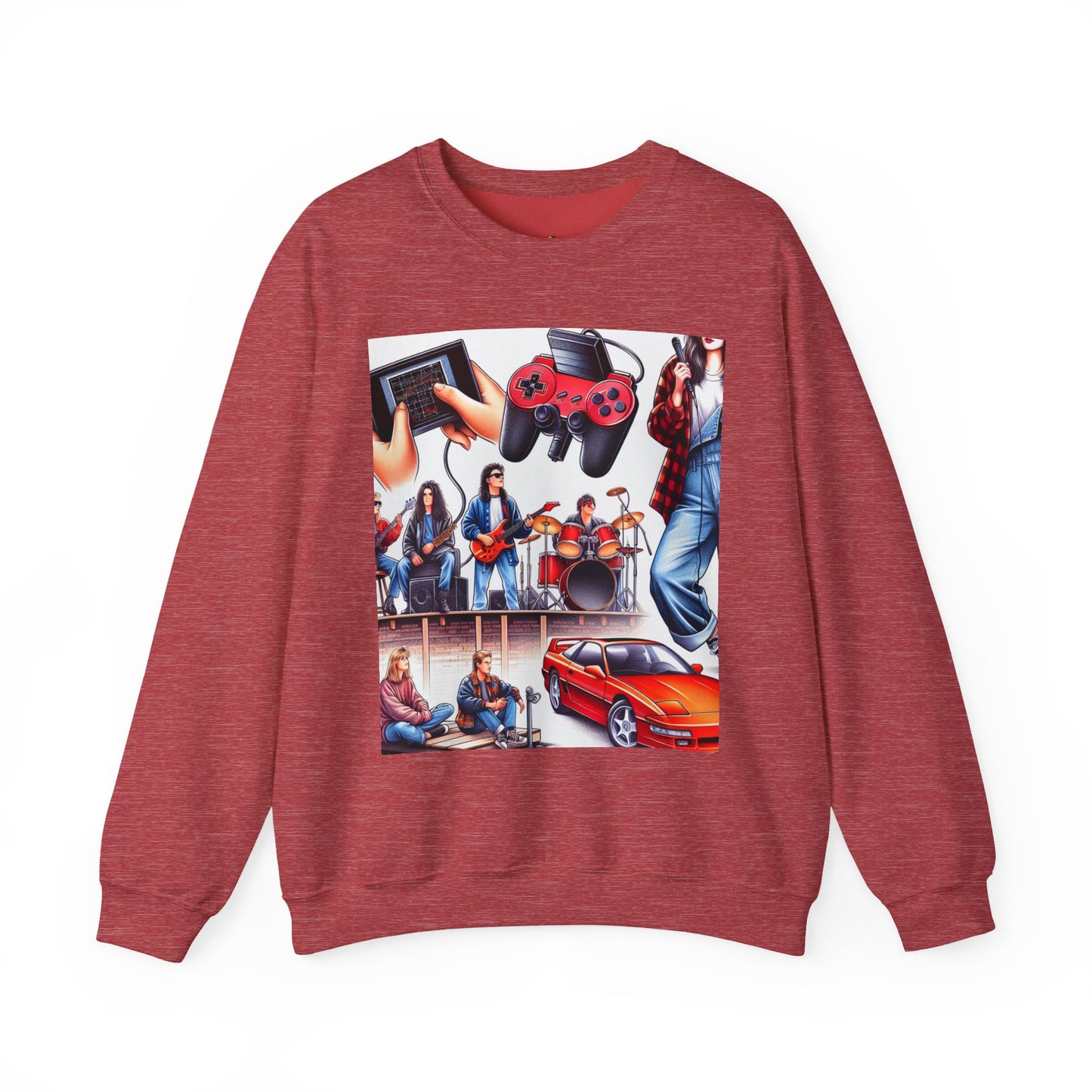 Retro Vibes Crewneck Sweatshirt
