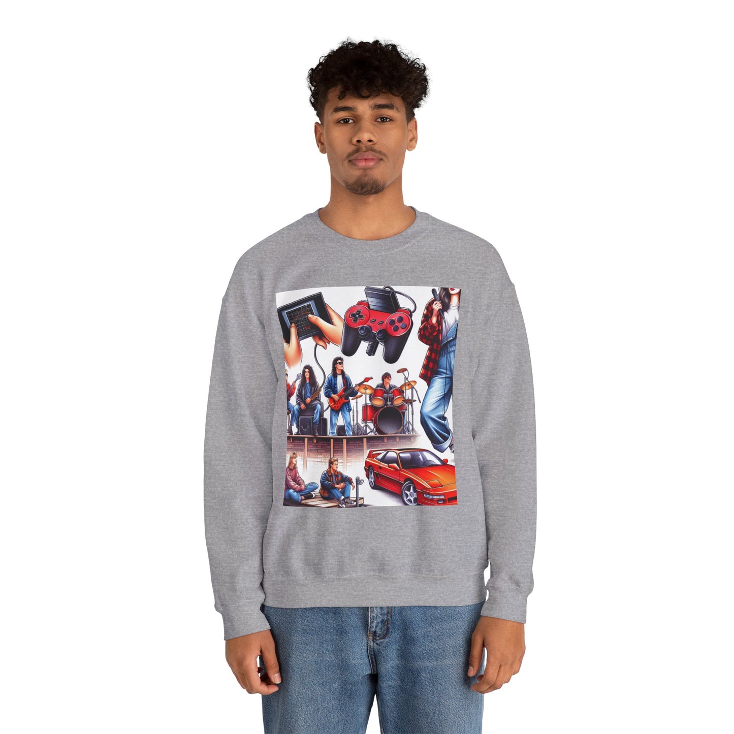 Retro Vibes Crewneck Sweatshirt