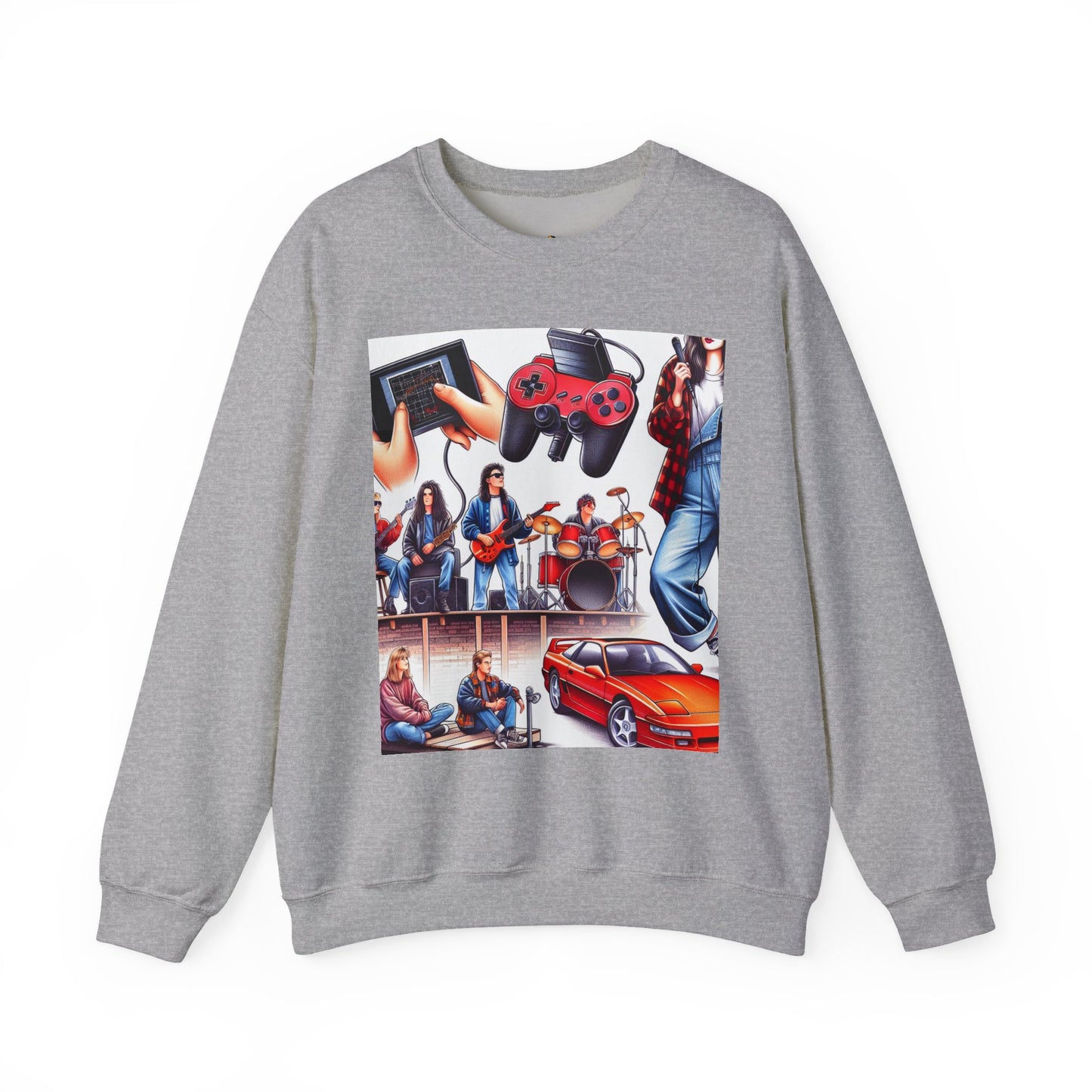 Retro Vibes Crewneck Sweatshirt