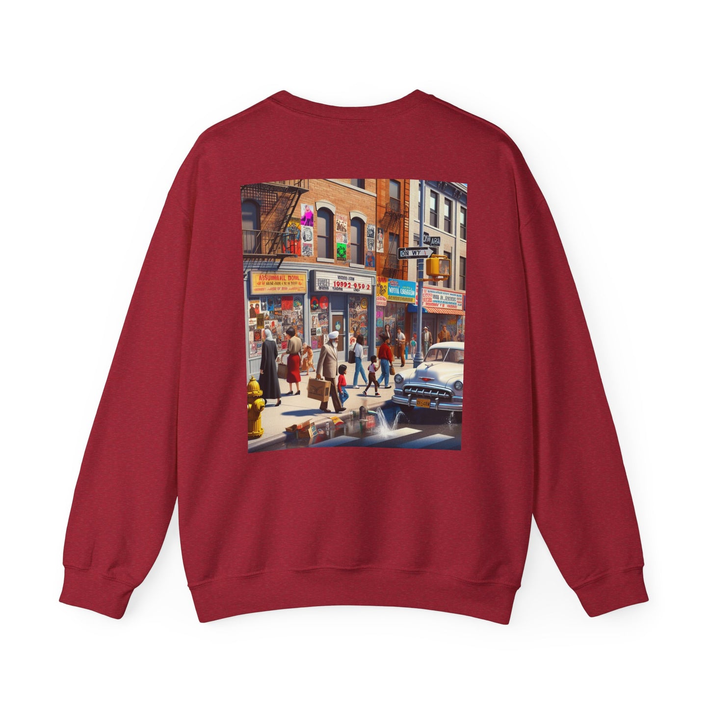 Retro Vibes Crewneck Sweatshirt