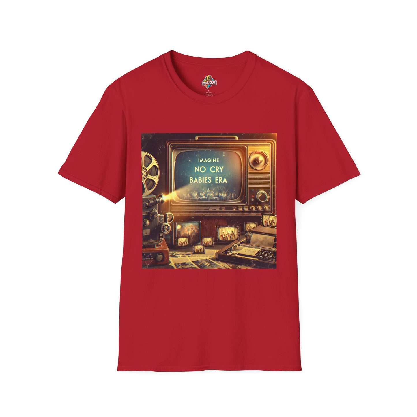 Vintage TV No Cry Babies Era Unisex T-Shirt
