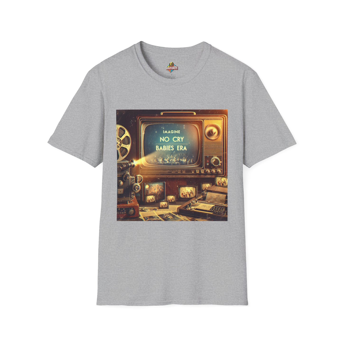 Vintage TV No Cry Babies Era Unisex T-Shirt
