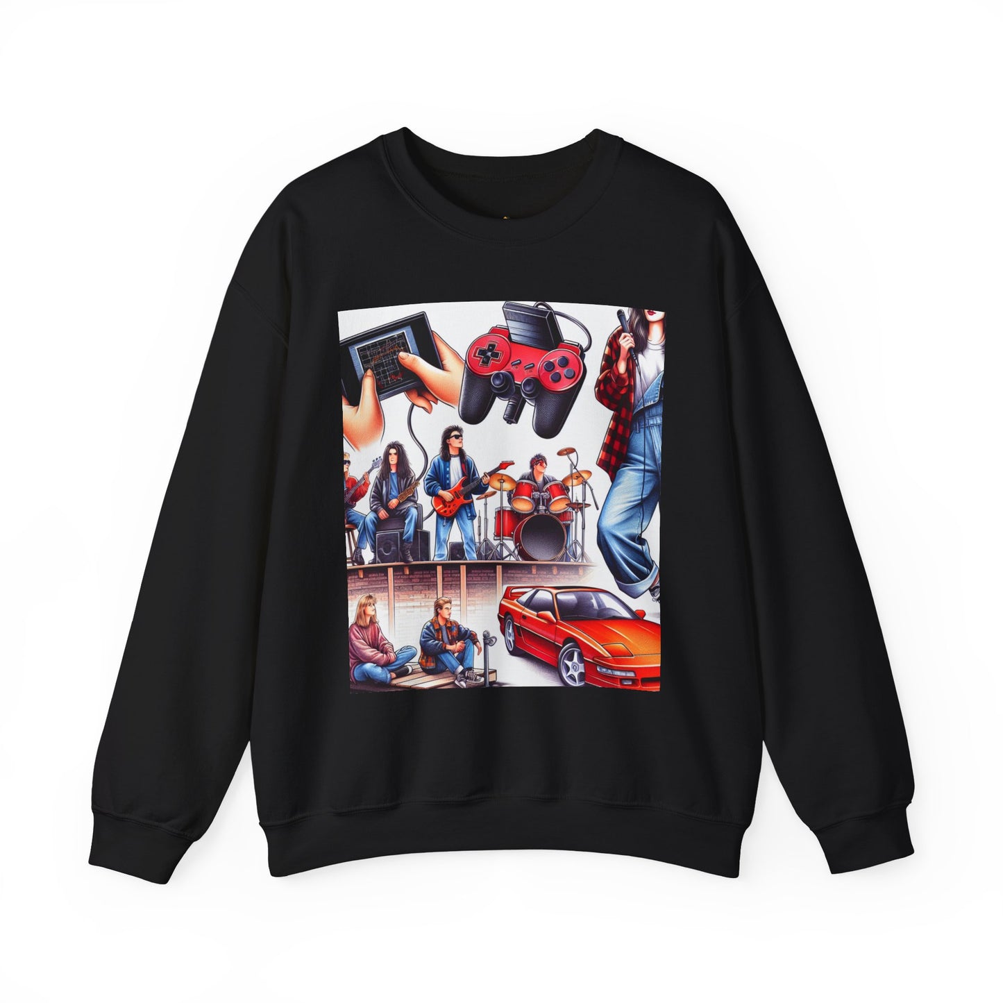 Retro Vibes Crewneck Sweatshirt