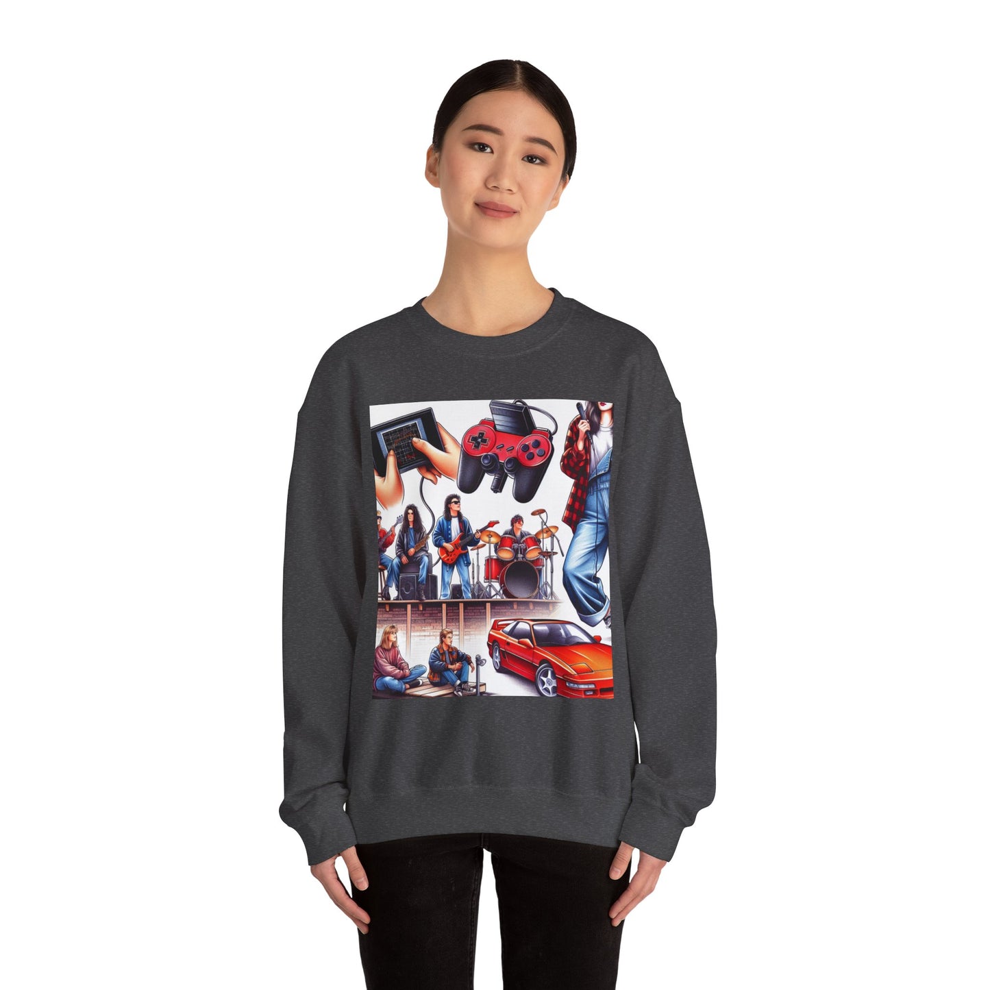 Retro Vibes Crewneck Sweatshirt