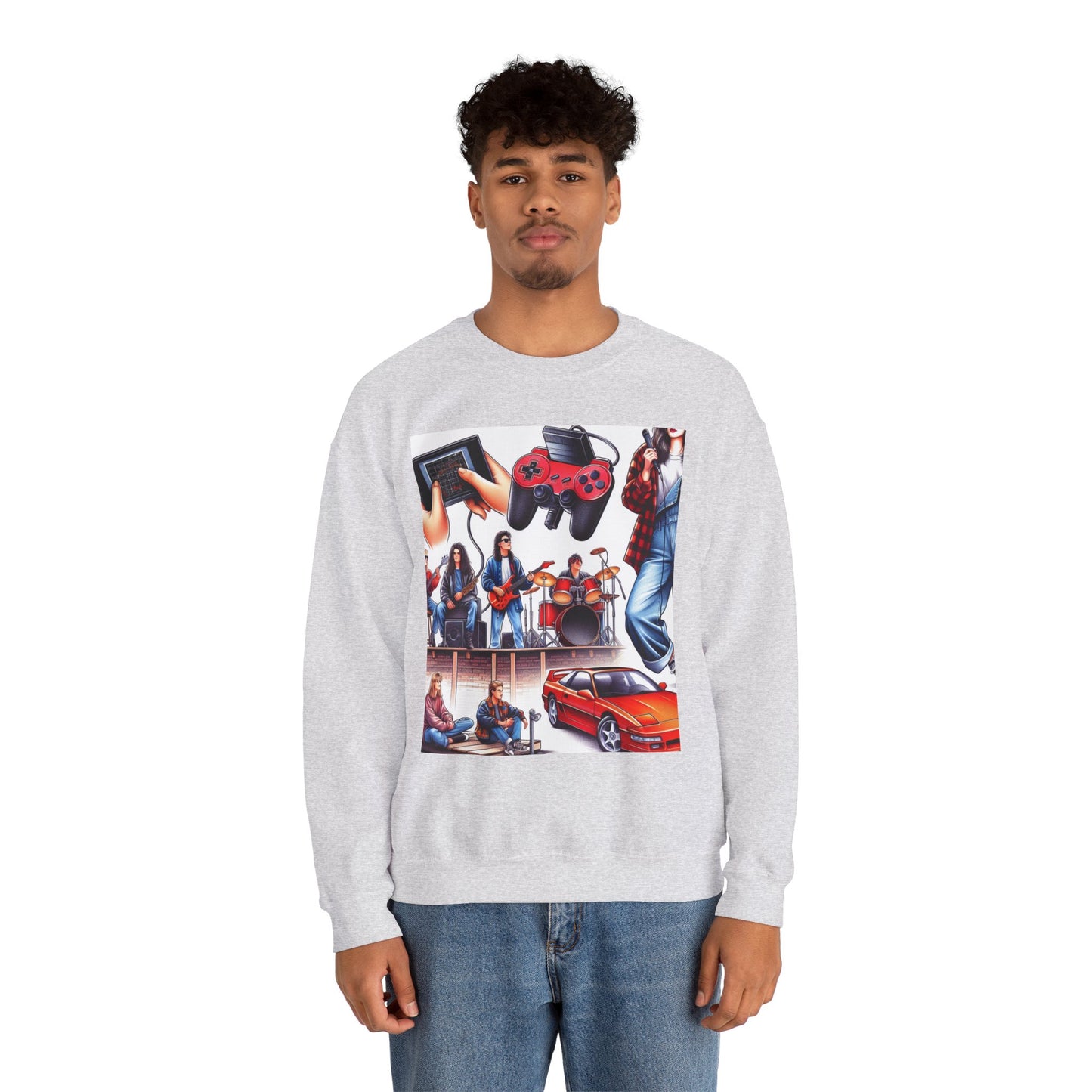 Retro Vibes Crewneck Sweatshirt
