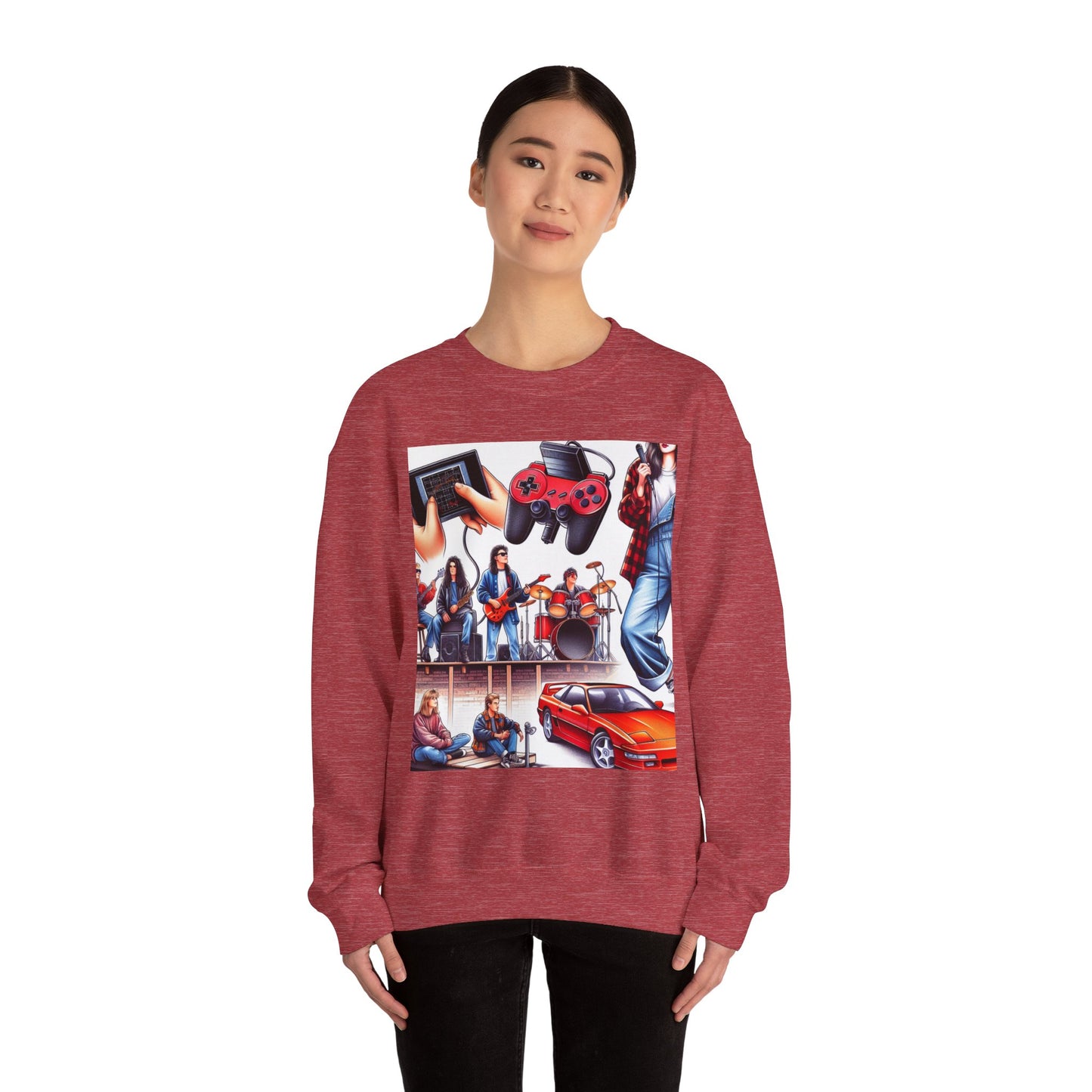 Retro Vibes Crewneck Sweatshirt