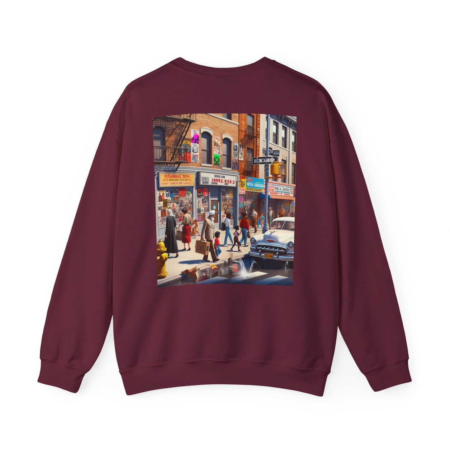 Retro Vibes Crewneck Sweatshirt