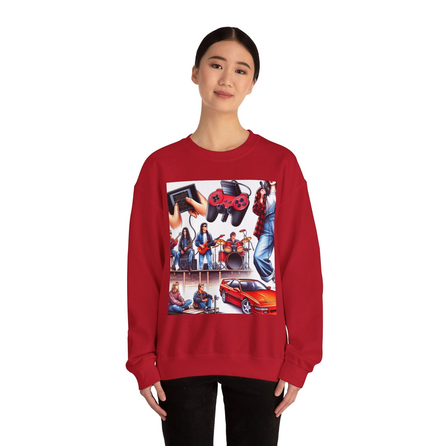 Retro Vibes Crewneck Sweatshirt