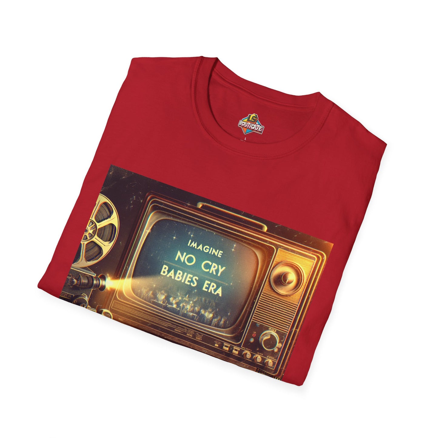Vintage TV No Cry Babies Era Unisex T-Shirt