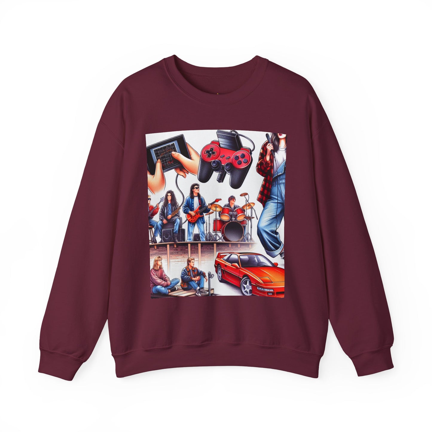 Retro Vibes Crewneck Sweatshirt