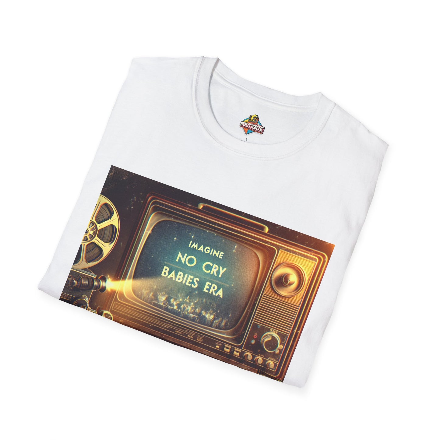 Vintage TV No Cry Babies Era Unisex T-Shirt