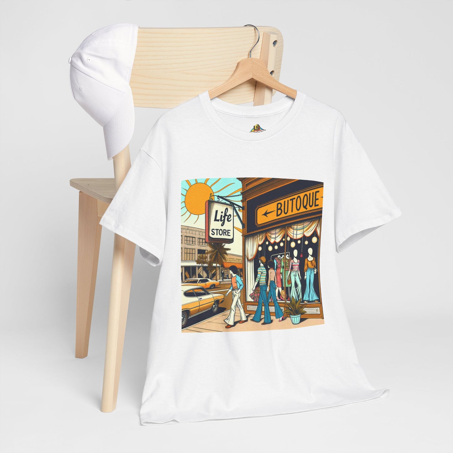 Retro Life Store , Vintage Unisex Cotton Tee