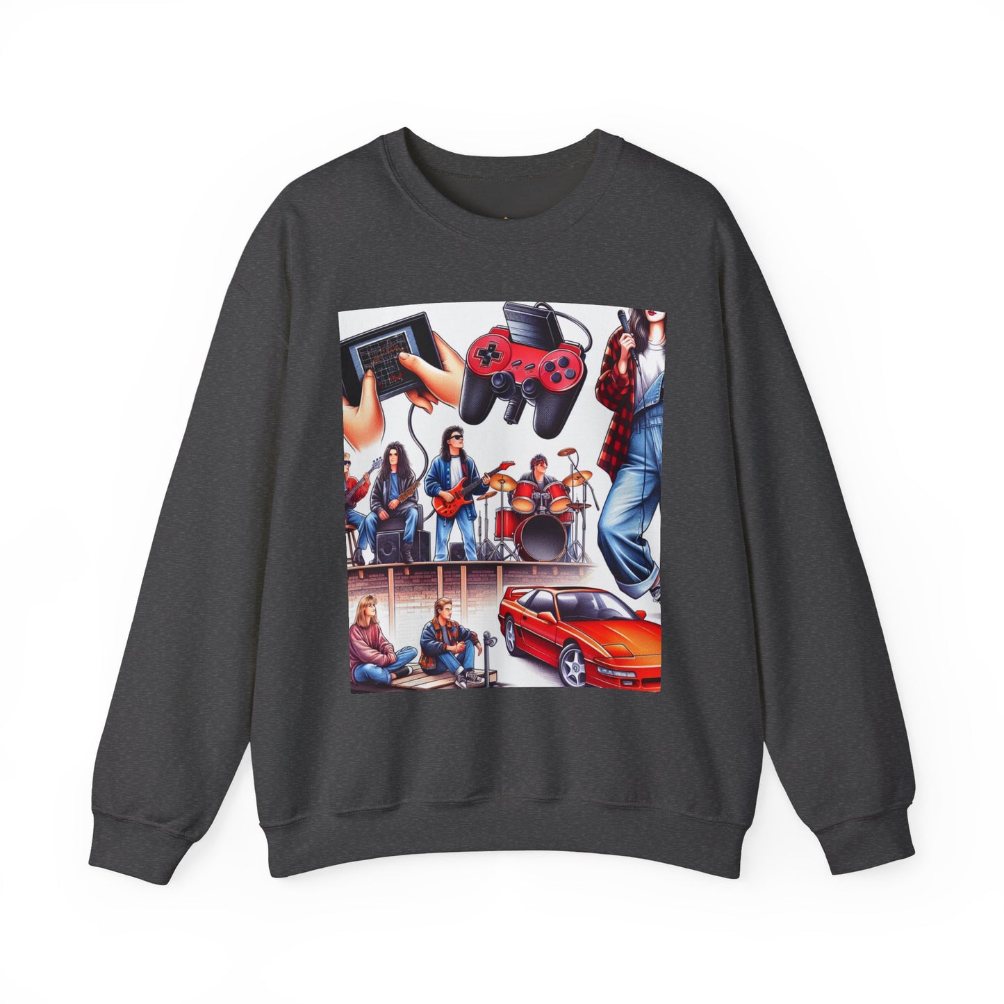 Retro Vibes Crewneck Sweatshirt