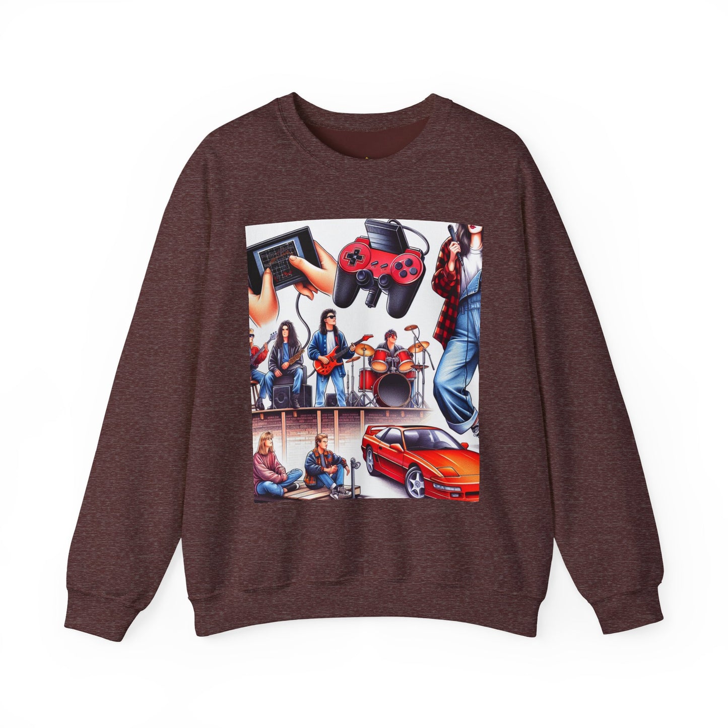 Retro Vibes Crewneck Sweatshirt
