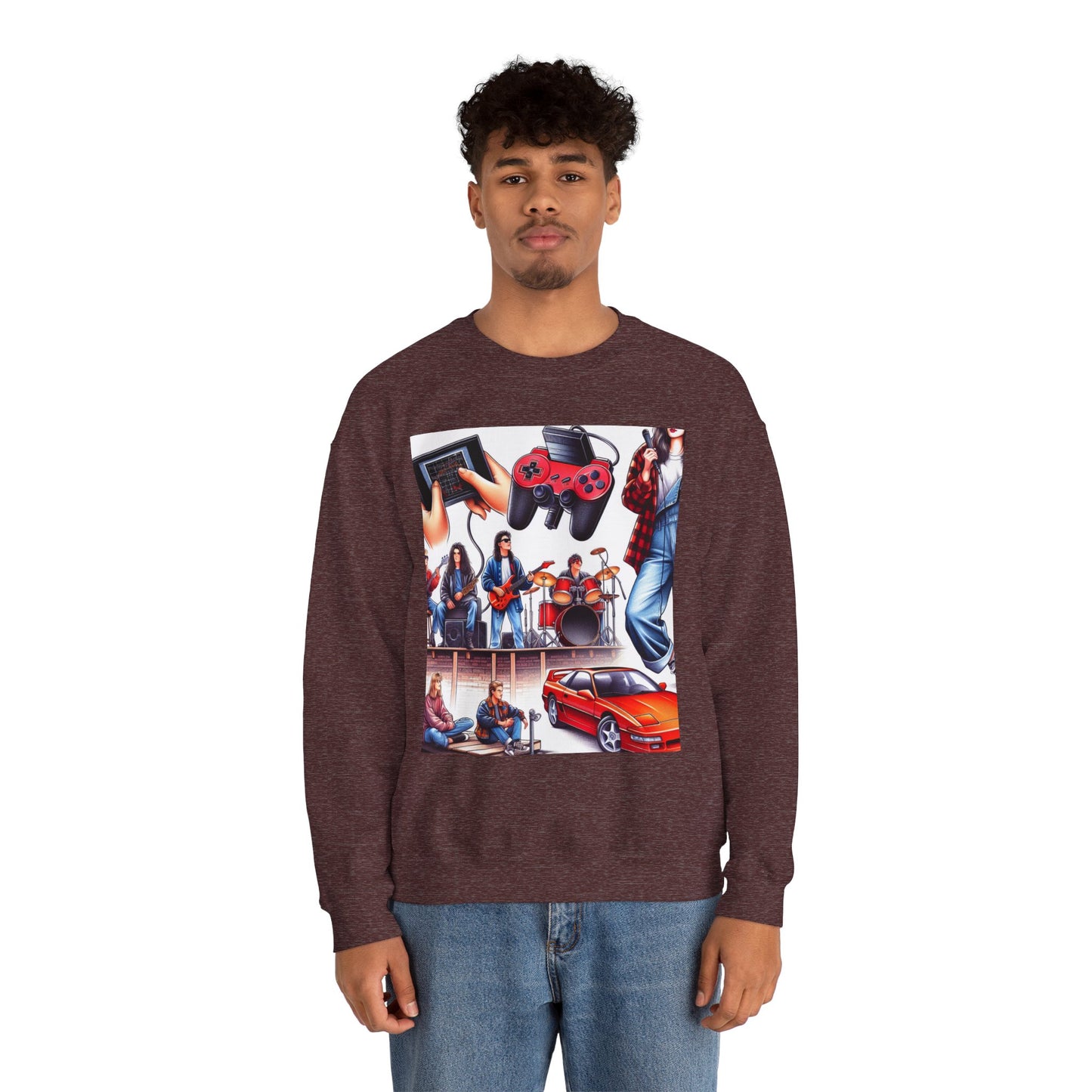 Retro Vibes Crewneck Sweatshirt