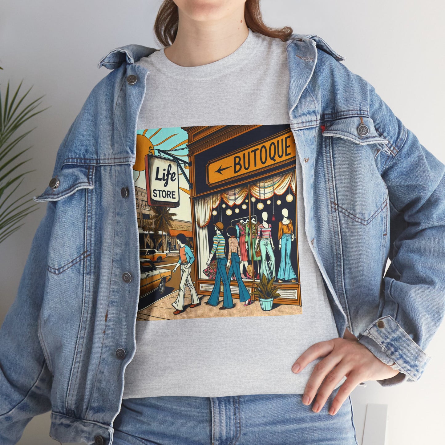 Retro Life Store , Vintage Unisex Cotton Tee