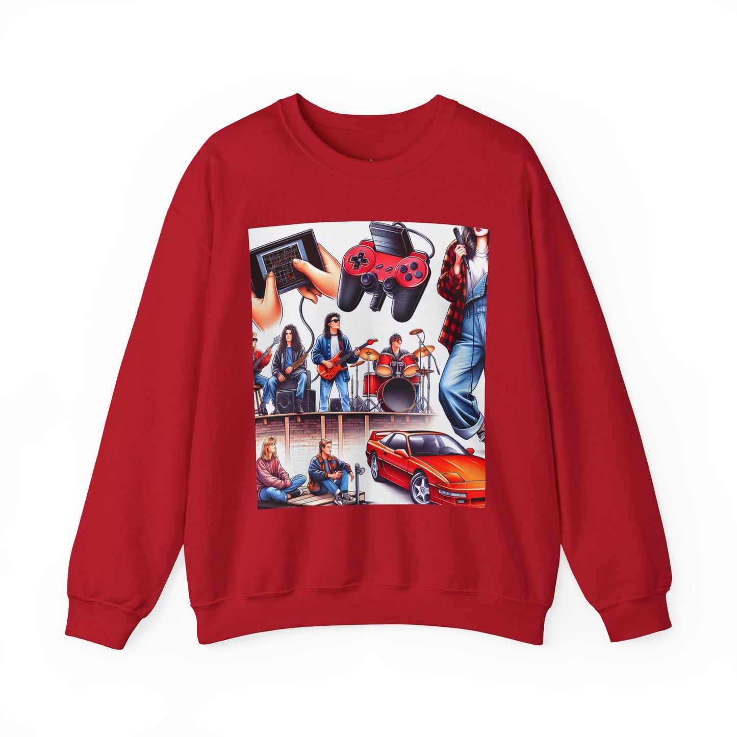 Retro Vibes Crewneck Sweatshirt