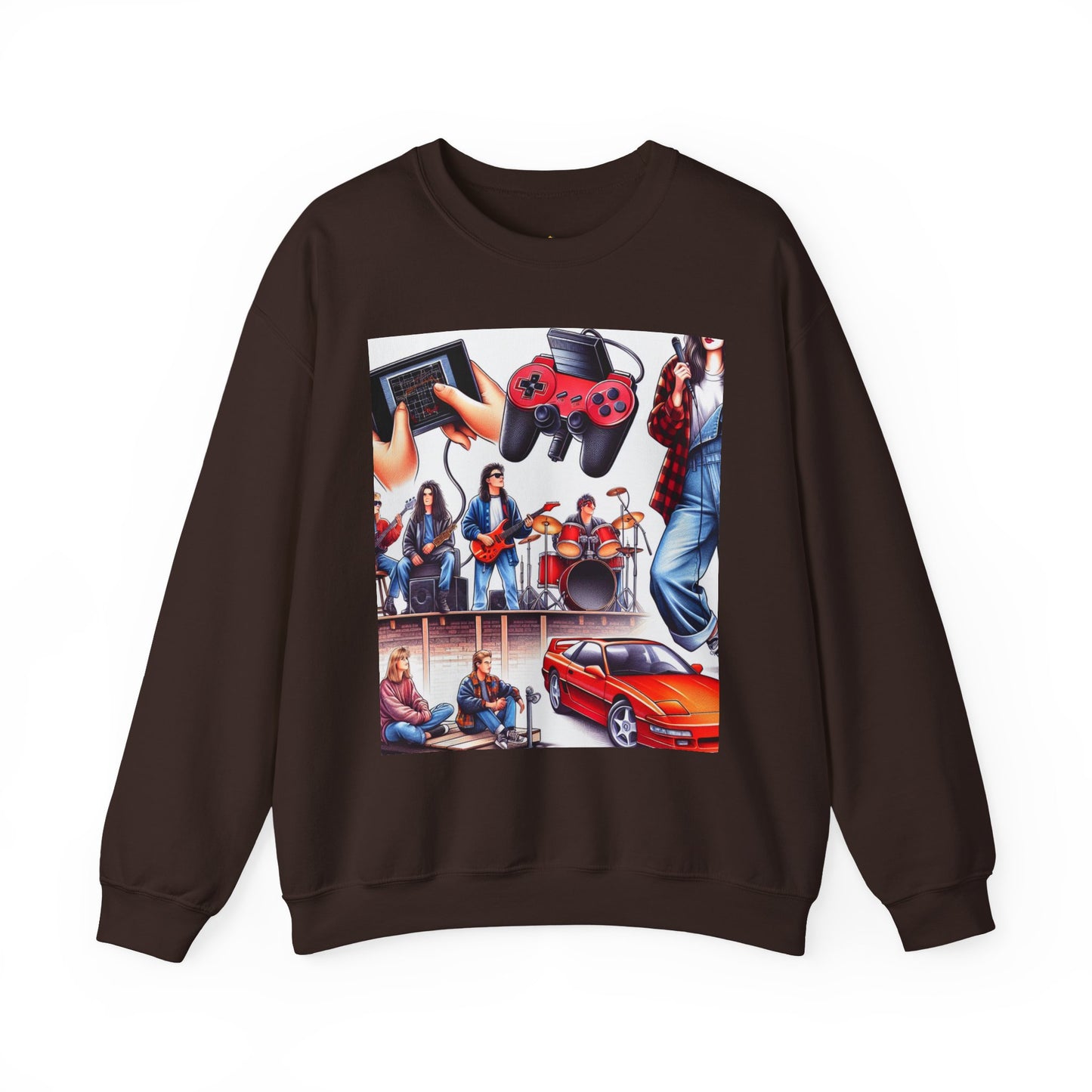 Retro Vibes Crewneck Sweatshirt