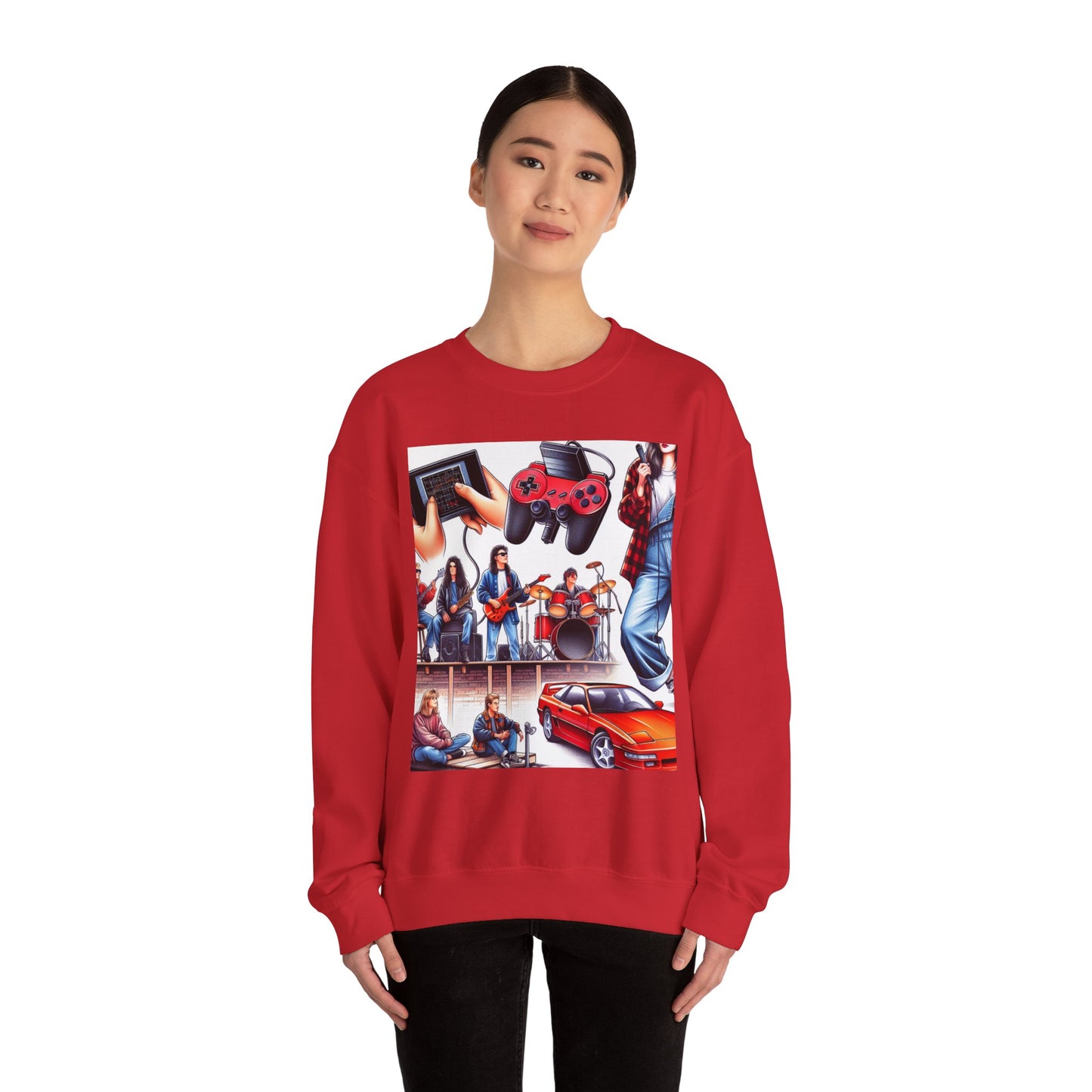 Retro Vibes Crewneck Sweatshirt