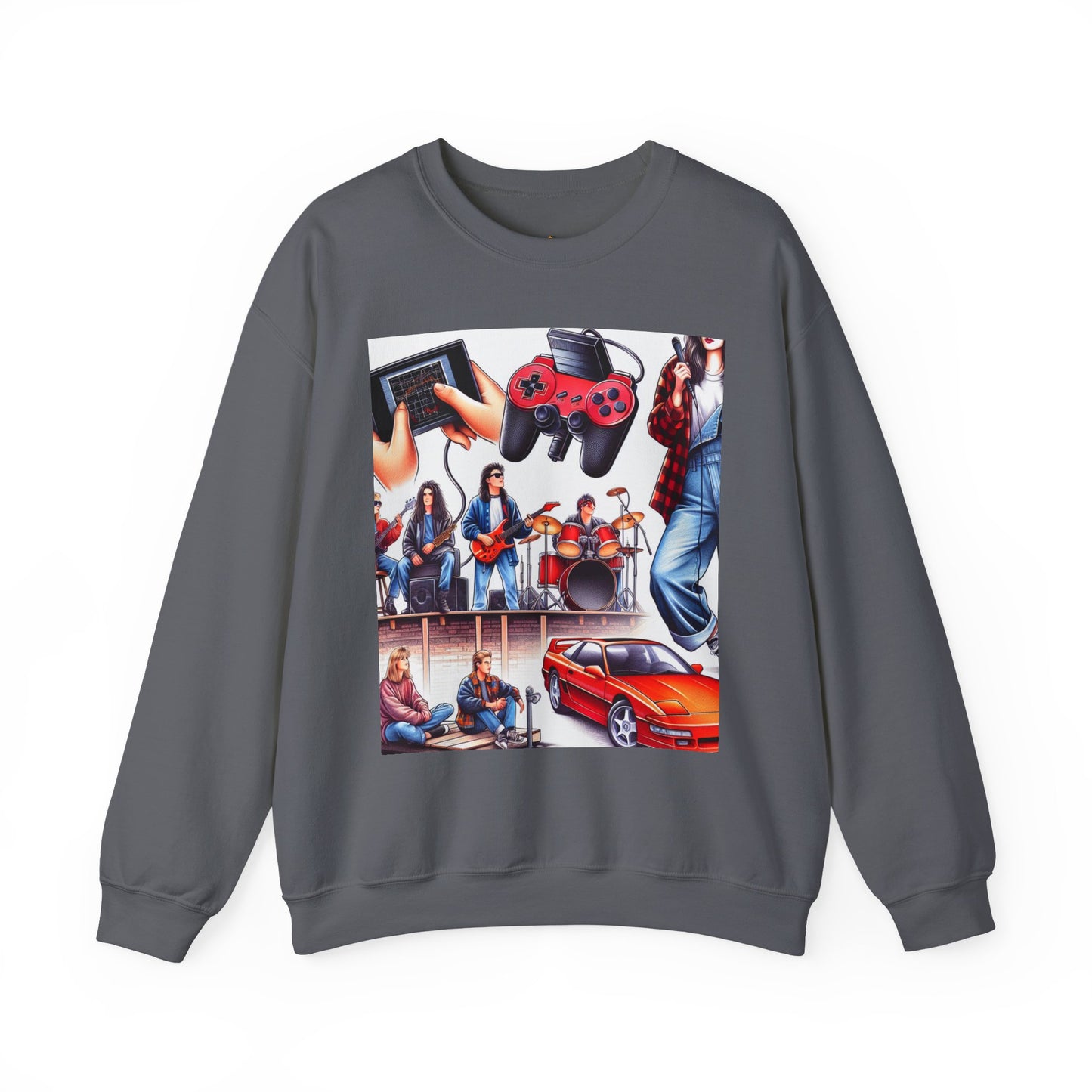 Retro Vibes Crewneck Sweatshirt