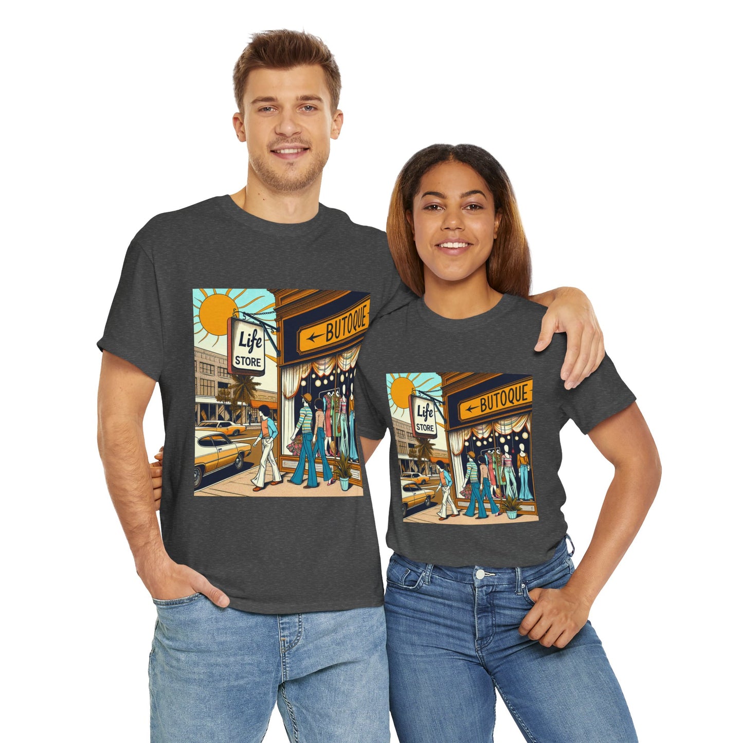 Retro Life Store , Vintage Unisex Cotton Tee
