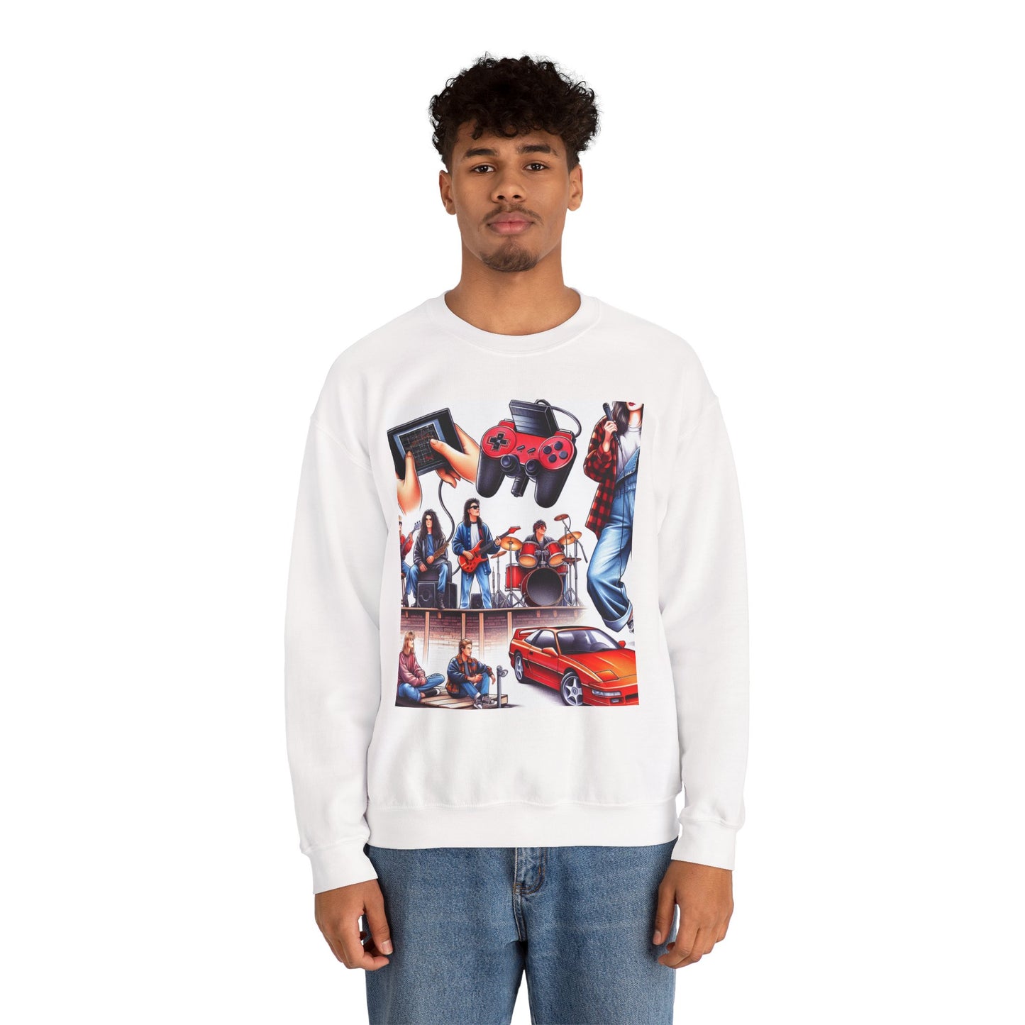Retro Vibes Crewneck Sweatshirt