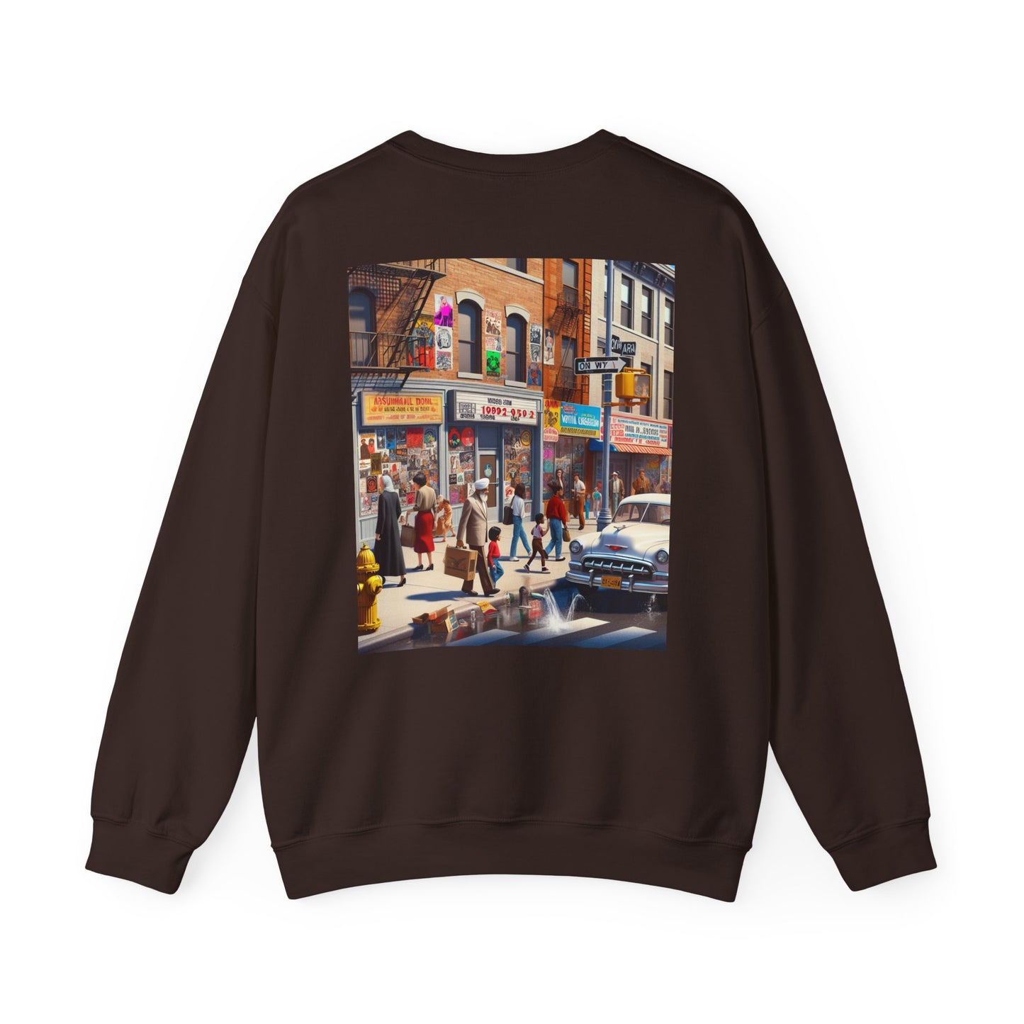 Retro Vibes Crewneck Sweatshirt