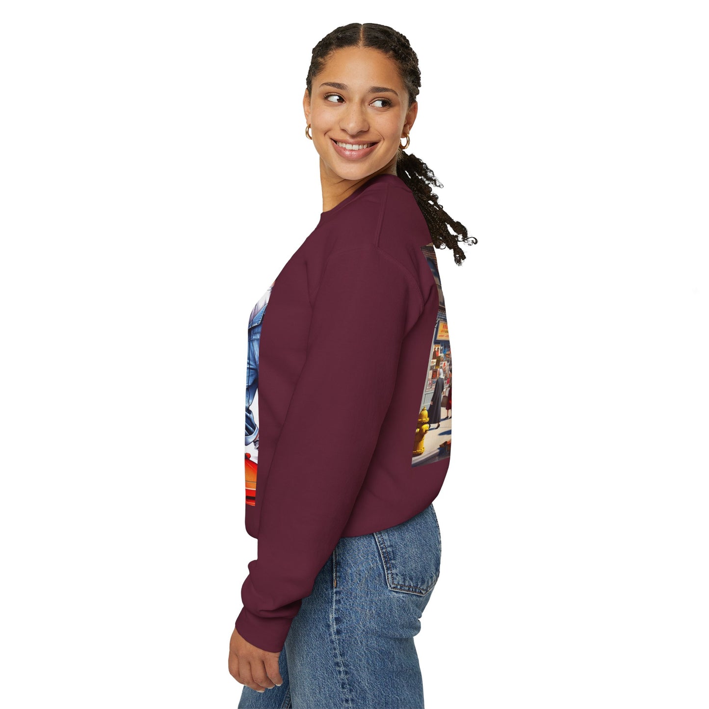 Retro Vibes Crewneck Sweatshirt