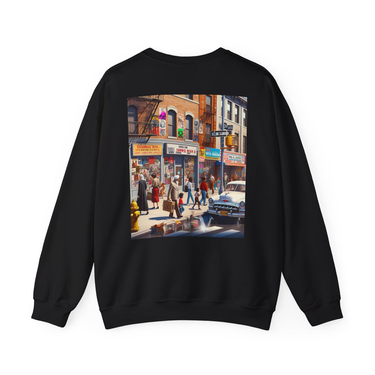 Retro Vibes Crewneck Sweatshirt
