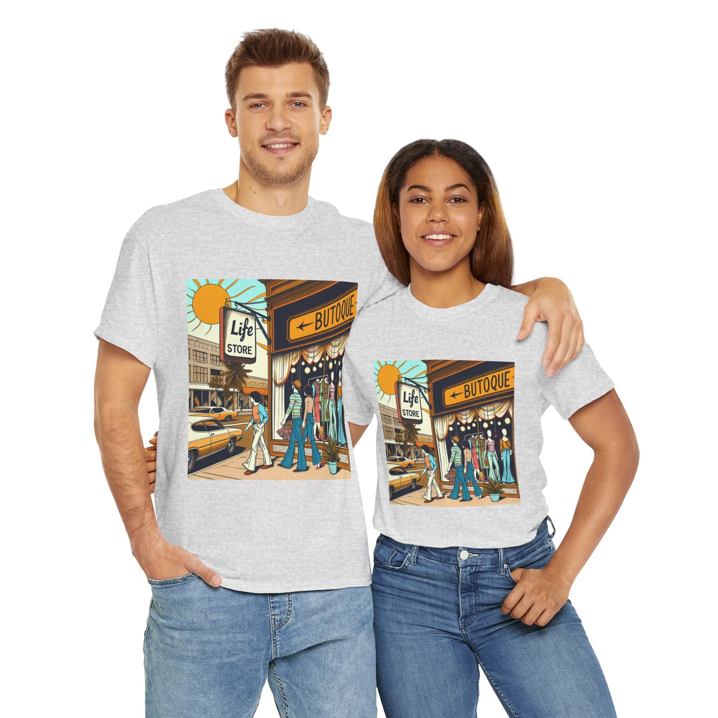 Retro Life Store , Vintage Unisex Cotton Tee
