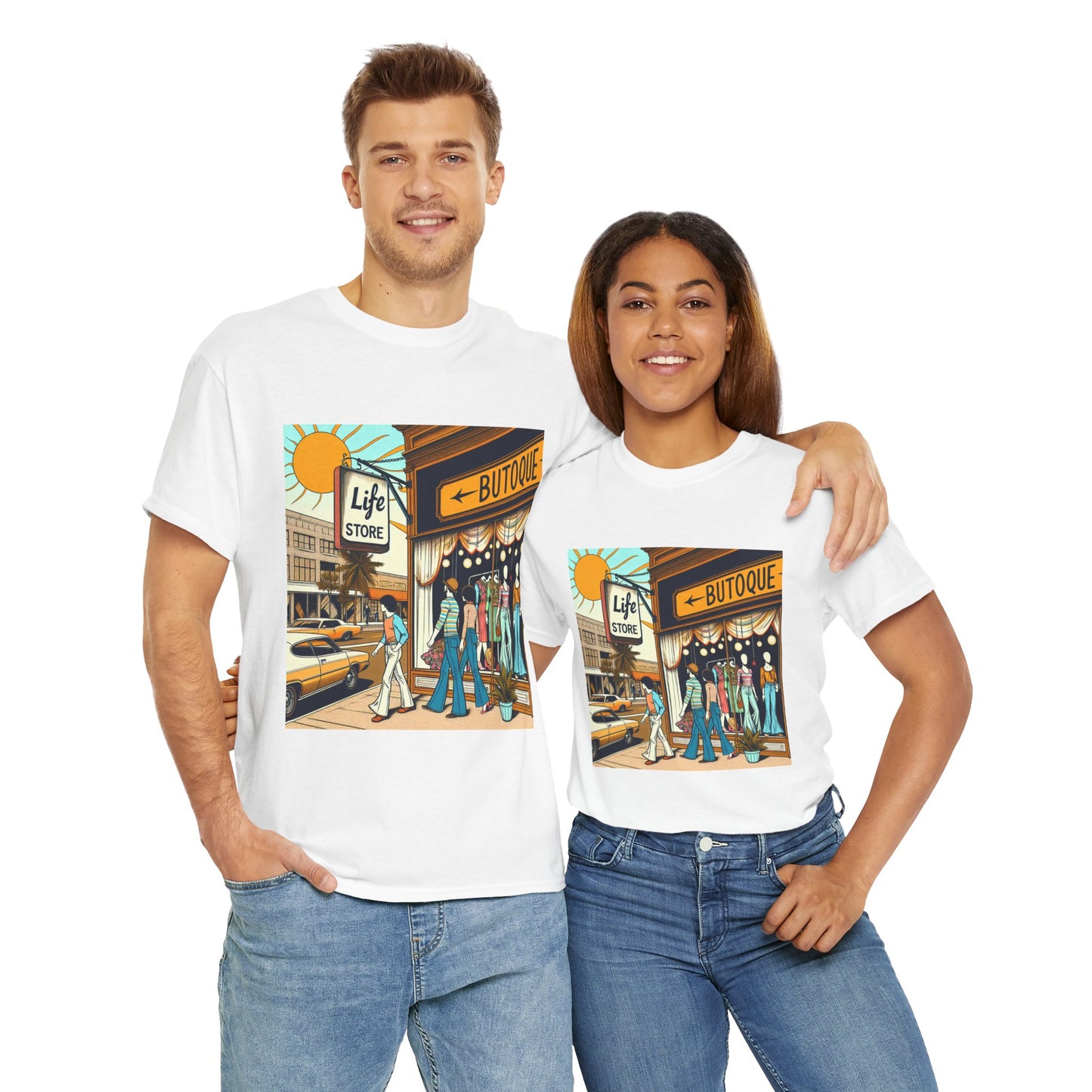 Retro Life Store , Vintage Unisex Cotton Tee