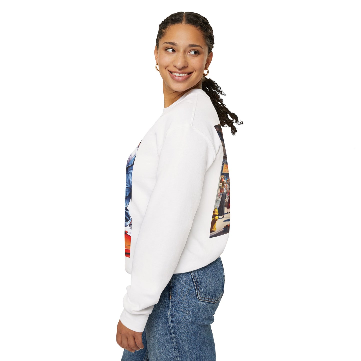 Retro Vibes Crewneck Sweatshirt