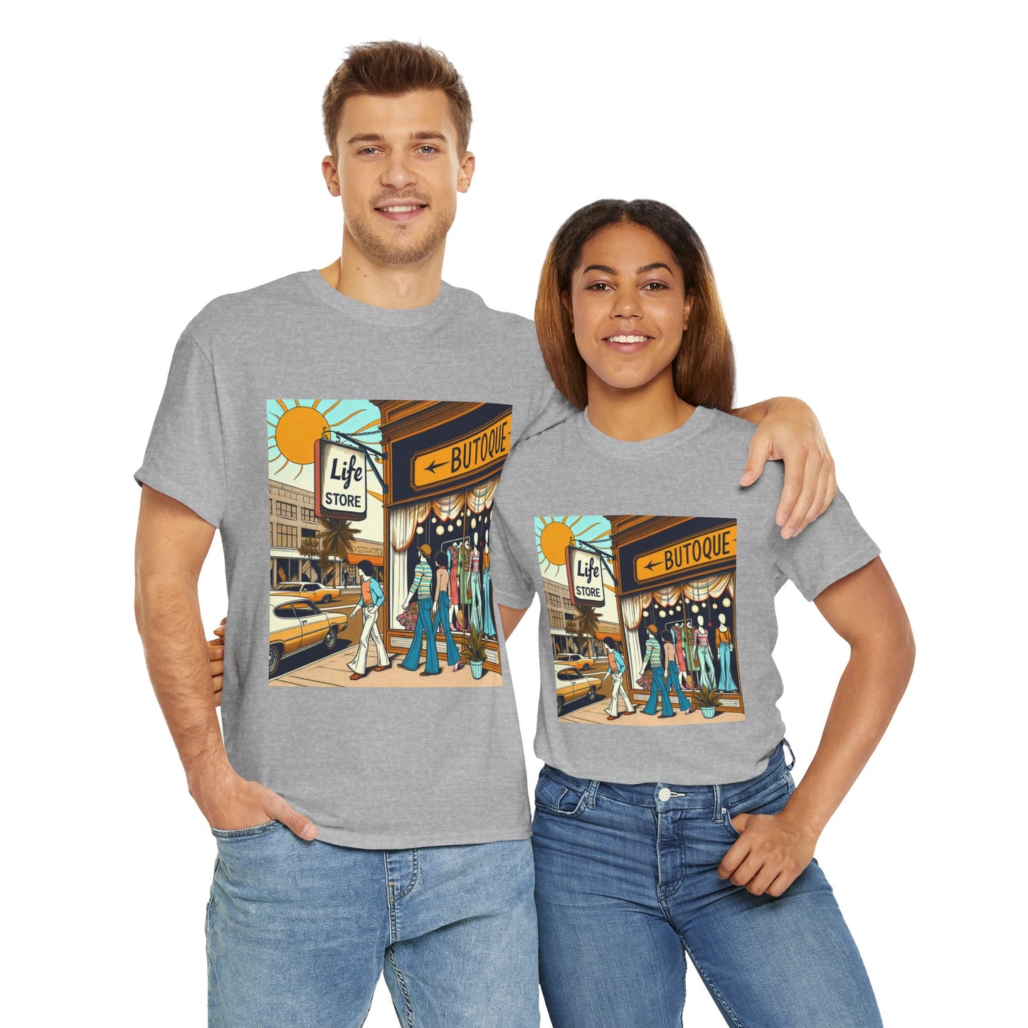 Retro Life Store , Vintage Unisex Cotton Tee