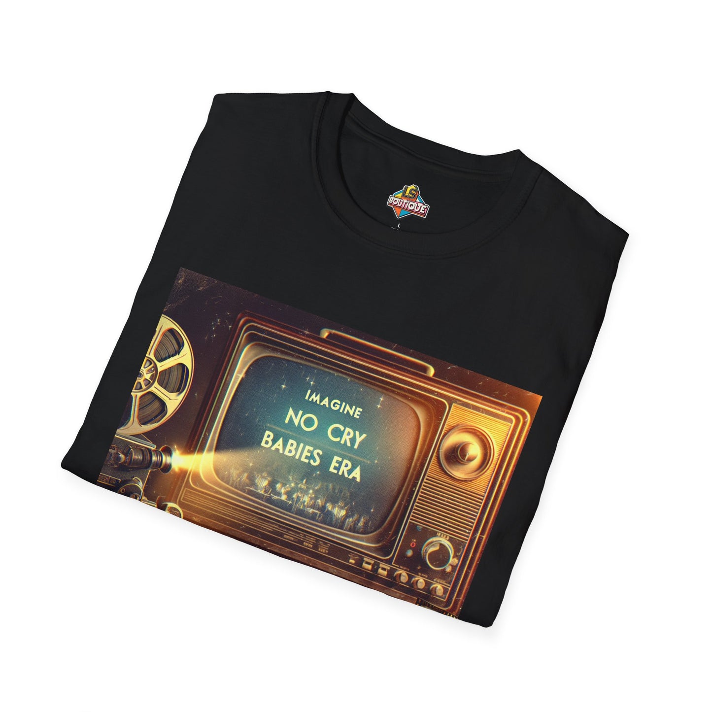 Vintage TV No Cry Babies Era Unisex T-Shirt