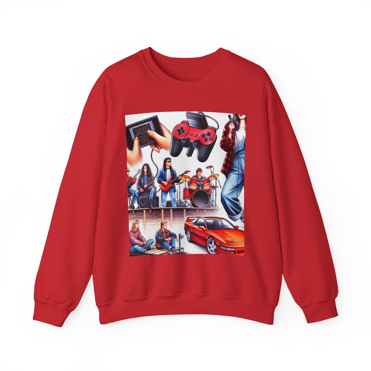 Retro Vibes Crewneck Sweatshirt